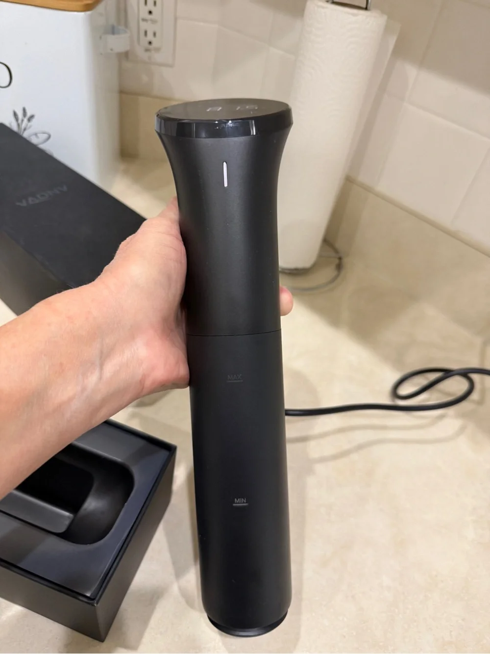 ANOVA Nano Black Immersion Circulator Sous Vide Precision Cooker